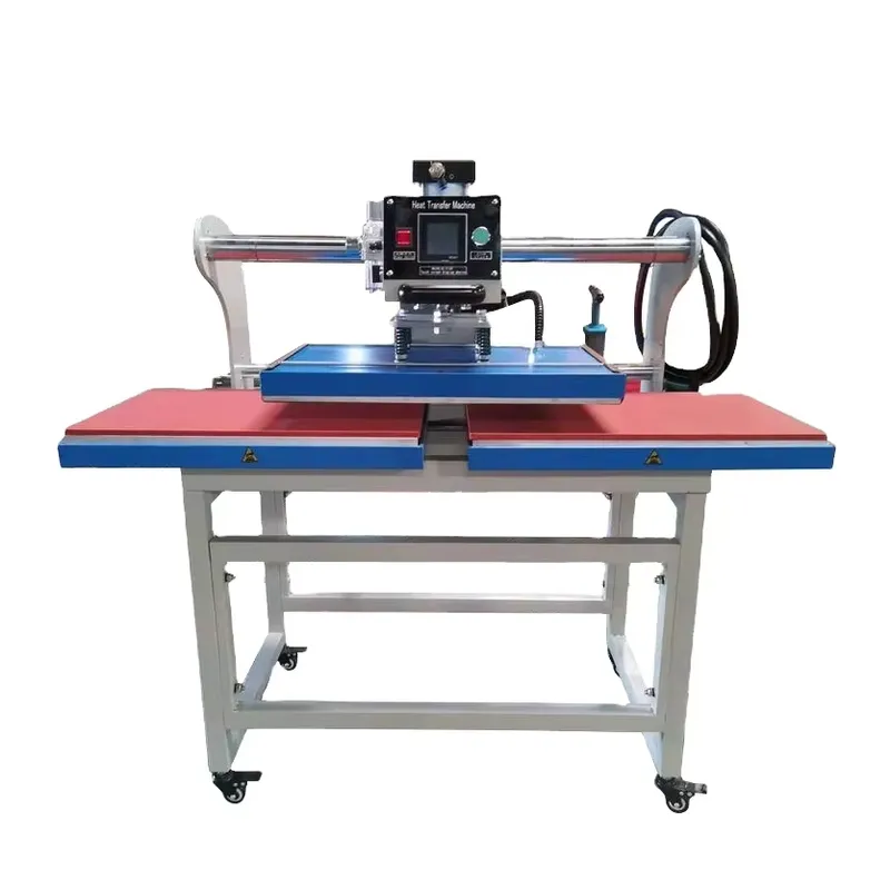 Heat Press Machine - เครื่องรีดร้อนแบบลม ระบบสองสถานี สำหรับพิมพ์เสื้อยืด ขนาด 40x50 40x60
