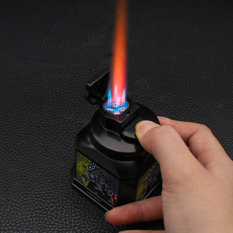 Commercial Printing Press - HONEST NEW ไฟแช็กแก๊สแบบตั้งโต๊ะ รุ่น Red Flame,