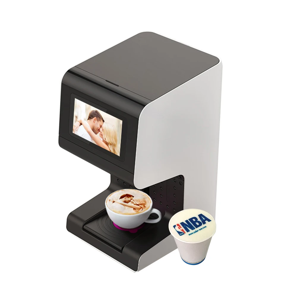 Commercial Printing Ink - เครื่องพิมพ์กาแฟ 3 มิติ อัตโนมัติ สำหรับร้านกาแฟ ใช้หมึกกินได้