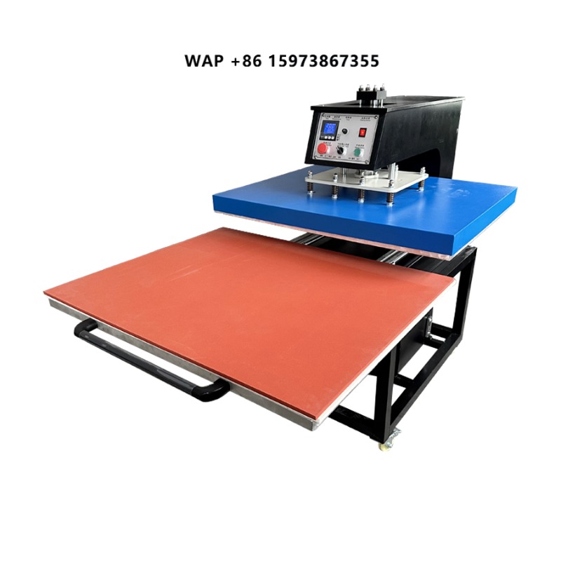 Heat Press Machine - เครื่องรีดร้อนไฮดรอลิกคุณภาพสูง 1 สถานี ขนาด 80x100 ซม.