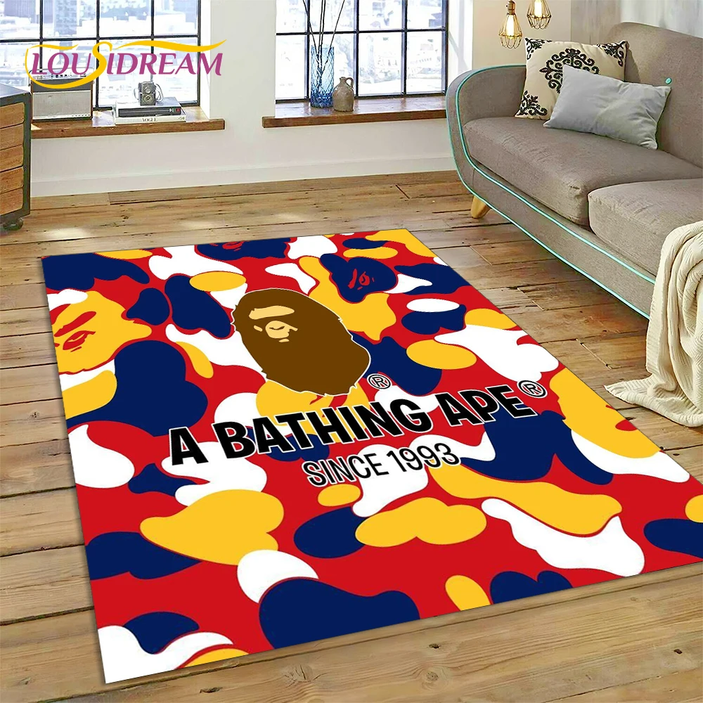พรมพิมพ์ลาย 3 มิติ ลาย B-BAPE  - Commercial Printing Format บทวิจารณ์และราคา
