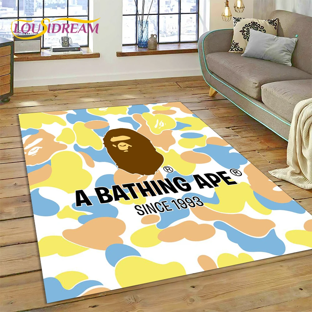 พรมพิมพ์ลาย 3 มิติ ลาย B-BAPE  - Commercial Printing Format บทวิจารณ์และราคา
