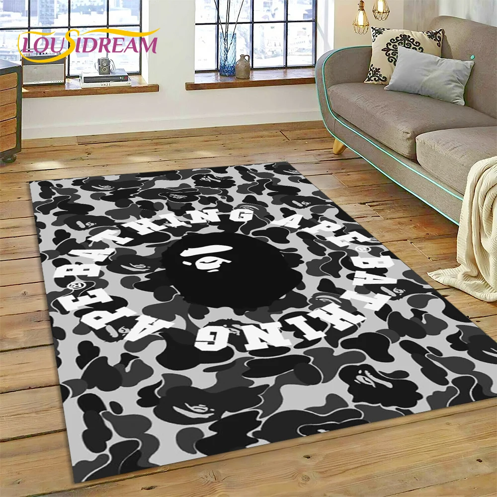 พรมพิมพ์ลาย 3 มิติ ลาย B-BAPE  - Commercial Printing Format บทวิจารณ์และราคา