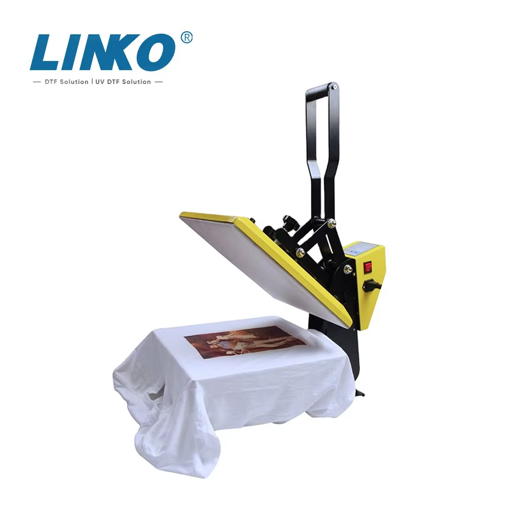 เครื่องรีดร้อนแบบราบ LINKO ขนา - Heat Press Machine บทวิจารณ์และราคา