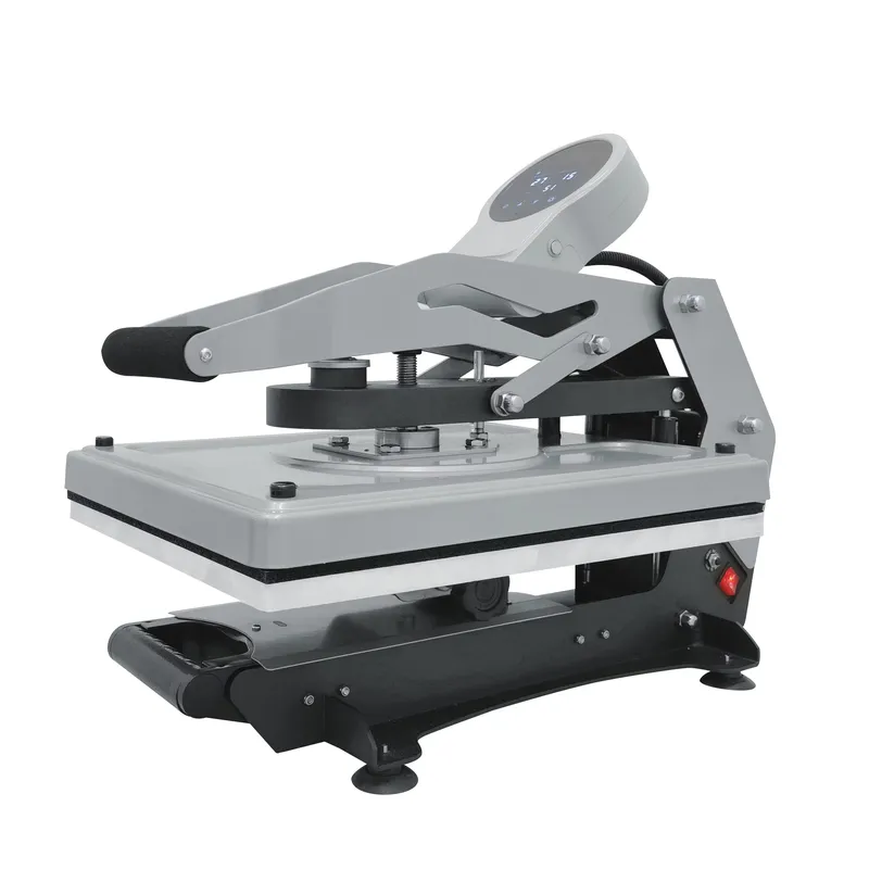 เครื่องกดความร้อนแบบกึ่งอัตโนม - Heat Press Machine บทวิจารณ์และราคา