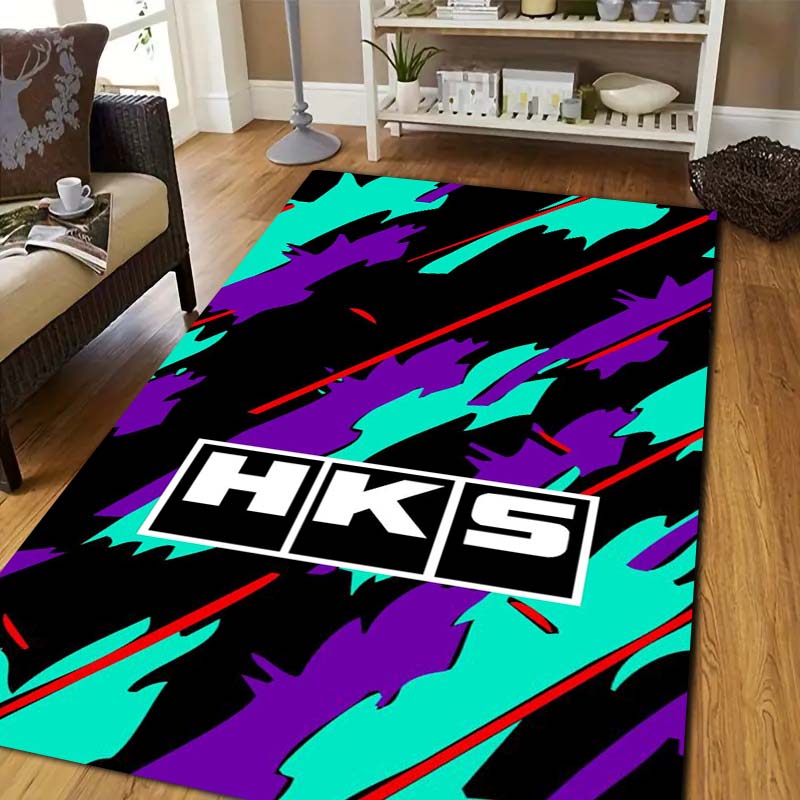 พรมปูพื้นลายรถแข่ง 3D H-HKS ป้ - Commercial Printing Format บทวิจารณ์และราคา