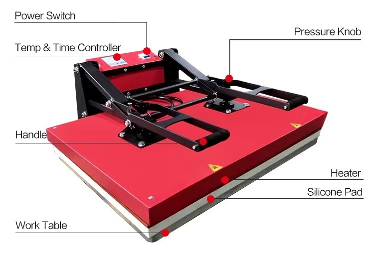 เครื่องรีดร้อนแบบสไลด์ขนาดใหญ่ - Heat Press Machine บทวิจารณ์และราคา