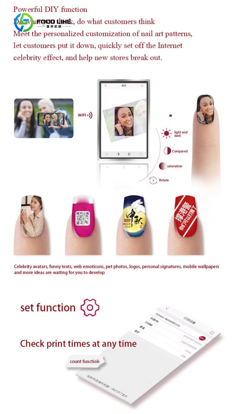 เครื่องพิมพ์ลายเล็บดิจิตอล 3 ม - Commercial Nail Printing Machine บทวิจารณ์และราคา