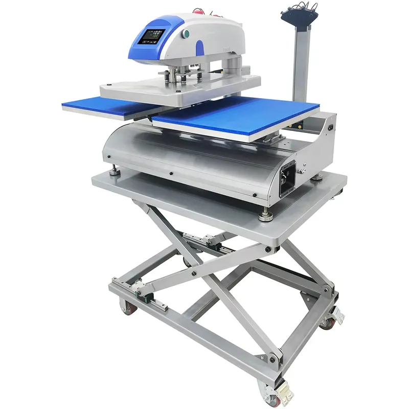 เครื่องรีดร้อนไฟฟ้าแบบสองสถานี - Heat Press Machine บทวิจารณ์และราคา