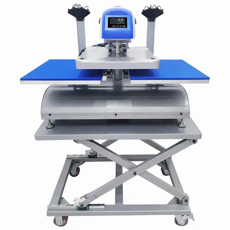 เครื่องรีดร้อนไฟฟ้าแบบสองสถานี - Heat Press Machine บทวิจารณ์และราคา