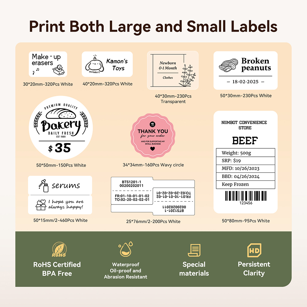 NIIMBOT B21/B1 เครื่องพิมพ์ควา - Commercial Printing Press บทวิจารณ์และราคา