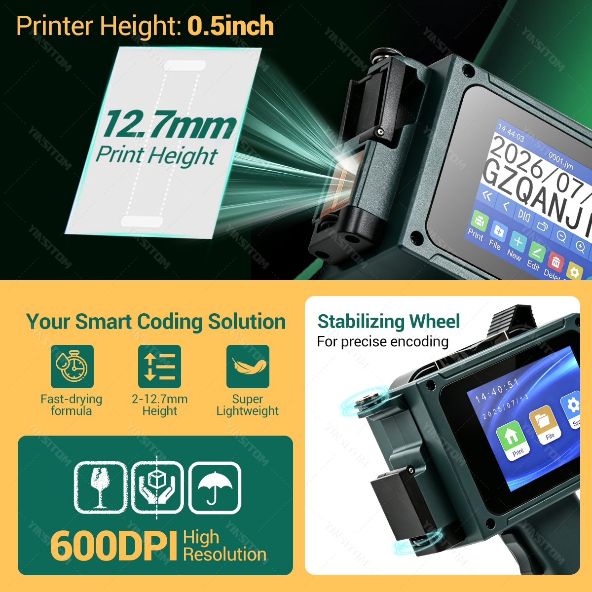 เครื่องพิมพ์อิงค์เจ็ทแบบถ่ายโอ - Commercial Printing Ink บทวิจารณ์และราคา
